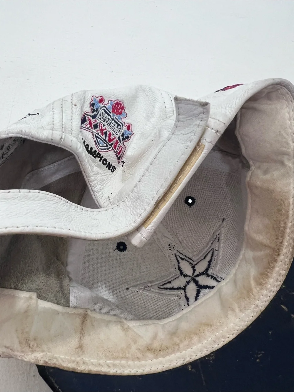 VTG Dallas Cowboys Championship Hat Rare Drew Pearson Co. Vintage Super Bowl XXX